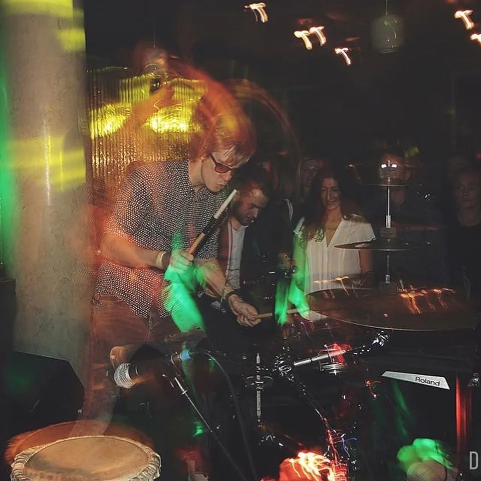 DJ and drums